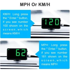 Universeller GPS-Tachometer – Digitale Fahrzeuggeschwindigkeitsanzeige