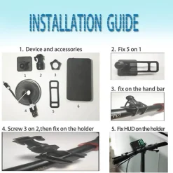 Universeller GPS-Tachometer – Digitale Fahrzeuggeschwindigkeitsanzeige