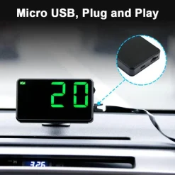 Universeller GPS-Tachometer – Digitale Fahrzeuggeschwindigkeitsanzeige