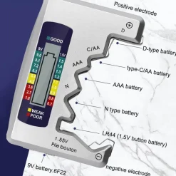Universeller LCD-Batteriekapazitätstester - Spannungsmesser