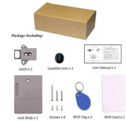 Unsichtbares Sensorschloss - Sicherheitsschrankschloss