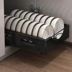 Unterschrank-Geschirr-Organizer – Clevere Aufbewahrungslösung für die Küche