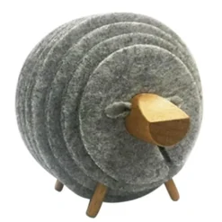 Untersetzer-Set mit Schafmotiv – isolierte, rutschfeste Getränkeuntersetzer im Landhausstil