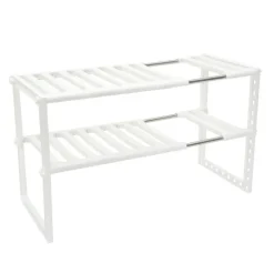 Untertisch-Organizer-Regal – verstellbare, platzsparende Aufbewahrungslösung