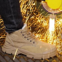 Unverwüstliche Winterstiefel - Warme, rutschfeste Sicherheitsschuhe