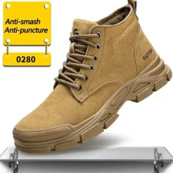 Unverwüstliche Winterstiefel - Warme, rutschfeste Sicherheitsschuhe