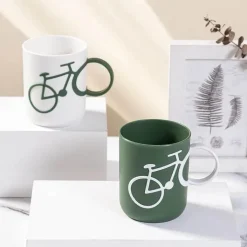 Unzerbrechlicher Zahnbürstenhalterbecher - Lebensmittelechter Mundwasserbecher