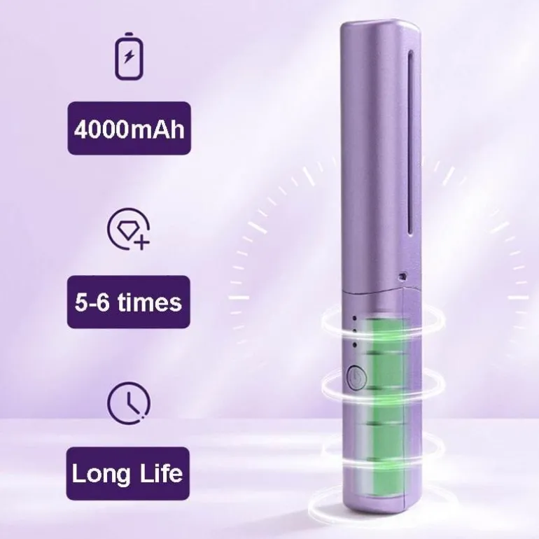 USB Smart Heat Haarglätterkamm - Tragbares Styling-Tool aus Eisen