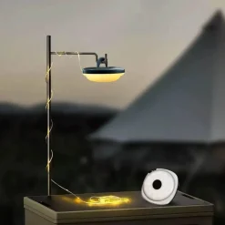 USB wiederaufladbare Sternenlichterkette - Camp Outdoor Dekor