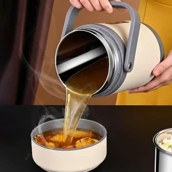 USB-beheizte Lunchbox - Speisenwärmer aus Edelstahl