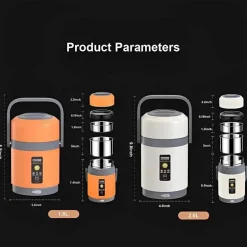 USB-beheizte Lunchbox - Speisenwärmer aus Edelstahl