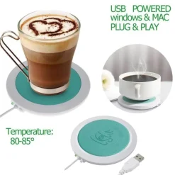USB-Tassenwärmer – Tragbare Getränkewärmmatte
