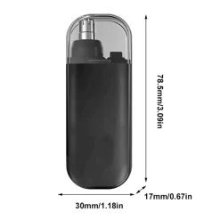 USB-wiederaufladbarer Nasenhaarschneider, tragbares Pflegewerkzeug