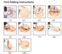 UV-schützendes wasserdichtes Strandzelt für Kinder
