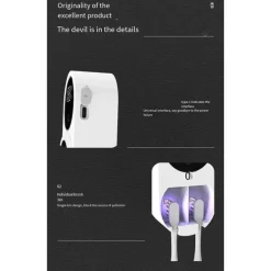 UV-Zahnbürsten-Desinfektionsbox - Tragbarer Desinfektionshalter