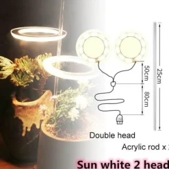 5V LED Plant Light - Indoor Grow Lamp for Gardening