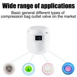 Vakuum-Aufbewahrungsbeutel mit Pumpe – platzsparender Organizer