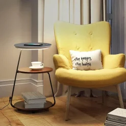 Varnished Floor Lamp - Elegant Home Lighting