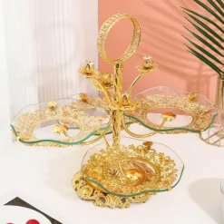 Vergoldeter Tortenständer – Eleganter Dessertständer