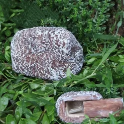 Versteckter Garten-Sicherheitsstein – diskretes Sicherheitsdekor für den Außenbereich