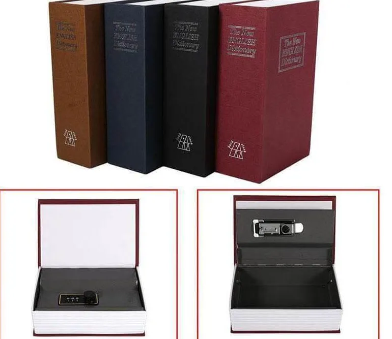 Verstecktes Safebuch – Geheime Aufbewahrungsbox für Bücher