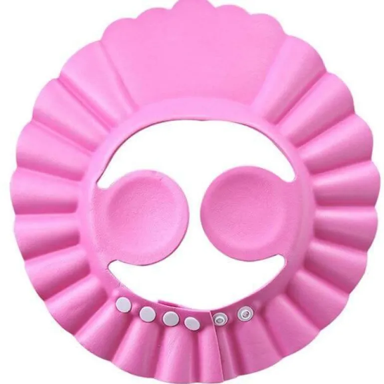 Verstellbare Baby-Duschhaube – weicher, wasserdichter Haarschutz für Kinder