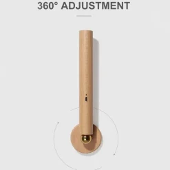 Verstellbare, drehbare Wandleuchte – modernes Design