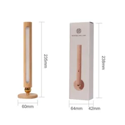 Verstellbare, drehbare Wandleuchte – modernes Design