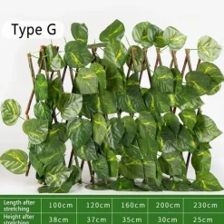 Verstellbare, einziehbare Zaunabdeckung – Natürlich aussehende Sichtschutzlösung