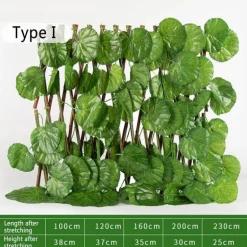 Verstellbare, einziehbare Zaunabdeckung – Natürlich aussehende Sichtschutzlösung