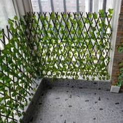 Verstellbare, einziehbare Zaunabdeckung – Natürlich aussehende Sichtschutzlösung