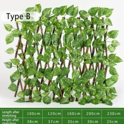 Verstellbare, einziehbare Zaunabdeckung – Natürlich aussehende Sichtschutzlösung