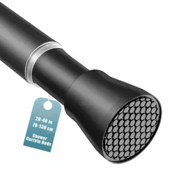 Verstellbare Gardinenstange mit Federspannung, ohne Bohren, Stange für den Schrank