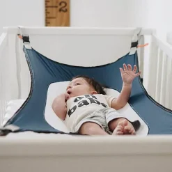 Verstellbare Hängematte für Babybetten – Abnehmbare Schlaflösung für Kleinkinder