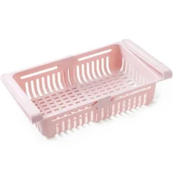 Verstellbare Kühlschrankschublade – platzsparender Küchen-Organizer