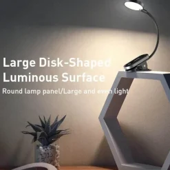 Verstellbare Klemm-Schreibtischlampe – helles Arbeitslicht