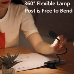 Verstellbare Klemm-Schreibtischlampe – helles Arbeitslicht