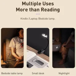 Verstellbare Klemm-Schreibtischlampe – helles Arbeitslicht