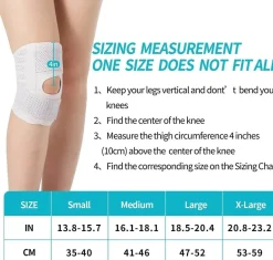 Verstellbare Kniebandage – Atmungsaktiver Stabilisator