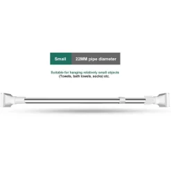 Verstellbare Teleskop-Kleiderstange – platzsparender Organizer