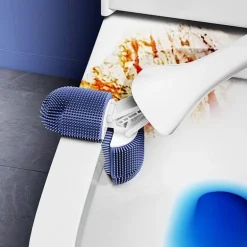 Verstellbare Toilettenbürste mit Doppelkopf – Vielseitiges Reinigungswerkzeug für das Badezimmer