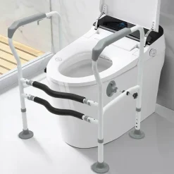 Verstellbare Toiletten-Sicherheitsgriffe für ältere Menschen – Komfort-Hilfe-Stützstange
