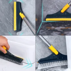 Verstellbare Wischbürste mit langem Griff – vielseitiges Reinigungswerkzeug