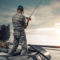 Verstellbarer Angelrutenhaltergürtel - Angelzubehör