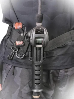 Verstellbarer Angelrutenhaltergürtel - Angelzubehör