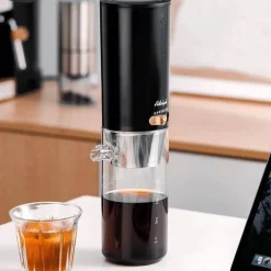 Verstellbarer Cold Brew-Kaffeebereiter aus Glas – Filterkaffeemaschine