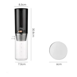 Verstellbarer Cold Brew-Kaffeebereiter aus Glas – Filterkaffeemaschine
