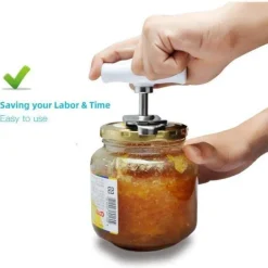 Verstellbarer Easy Jar Opener aus Edelstahl