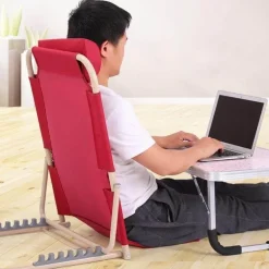 Verstellbarer, faltbarer Bodenstuhl – bequemes, entspanntes Sitzen