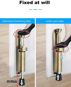 Verstellbarer Hochleistungs-Türstopper – Teleskop-Design